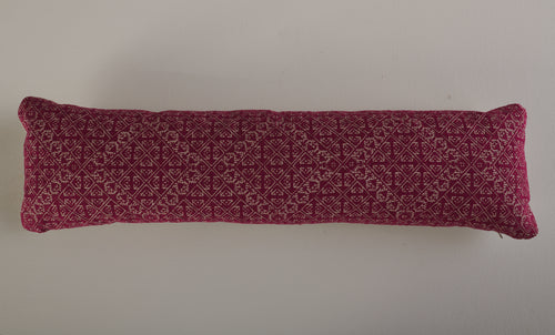 FEZ EMBROIDERY BOLSTER PILLOW BY PAT MCGANN